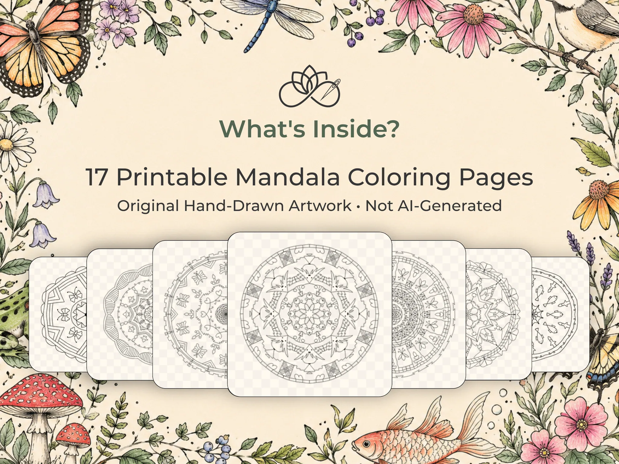 Mandalas de Mariposas y Naturaleza, 17 PDFs — Galería 2