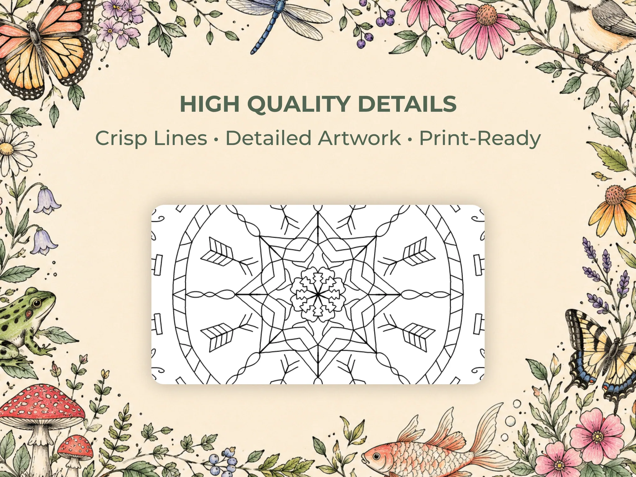 Mandalas de Mariposas y Naturaleza, 17 PDFs — Galería 6