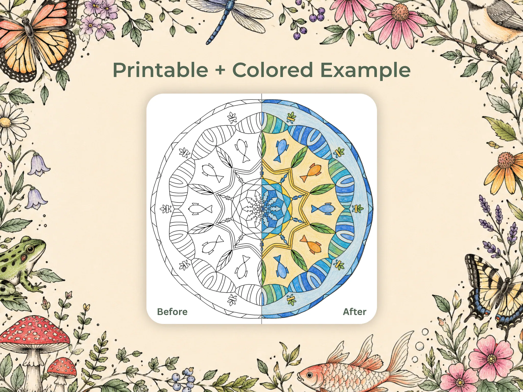 Mandalas de Mariposas y Naturaleza, 17 PDFs — Galería 3